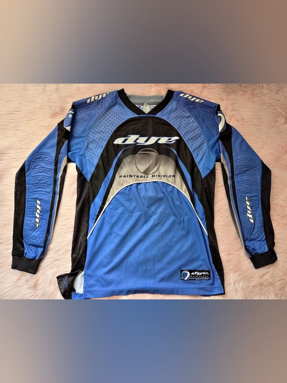 Dye C5 Paintball Jersey Blue & Black